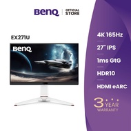 BenQ EX271U 27" 4K 165Hz 1ms GTG HDR10 MOBIUZ Gaming Monitor