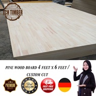 [ Pine Wood Board 17mm  ] 🌲 Pine Wood Art Board  pine wooden board  🌲 Table Top  Pine  Wood  Board