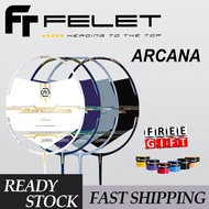 【Ready Stock】Felet Arcana 4U 84Gram 36lbs Racket Badminton Racket (100% Original)