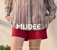 MUDEE กางเกงขาสั้น ผ้าลินิน Linen Short