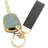 360 Degree TPU Protector Key Fob Cover Case Compatible with Toyota FJ Land Cruiser Lexus ES GS GX is