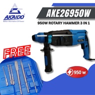 Akaido AKE26950W Electric Rotary Hammer Drill