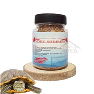 50GR UDANG KERING MAKANAN KURAKURA BRAZIL PAKAN KURA KURA AIR TURTLES FOOD DRY SHRIMP