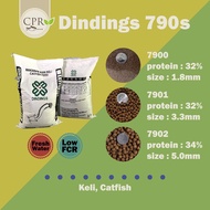 [CPR FEED] Dindings 7900/7901/7902 catfish floating grower fish feed 32%-34% 20kg (makanan ikan keli