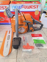 เลื่อยโซ่ เลื่อยยนต์ NEWWEST 488 plus V3 ล่าสุด นิวเวส 488plus ราคาส่ง