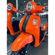 Yamaha Fazzio Fairings Matte Orange sold per piece 100% Yamaha Genuine Parts