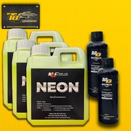 นีออน neon หัวเชื้อสลายคราบ 100% 3ลิตร +น้ำยาล้างอลูมิเนียม 400 ml