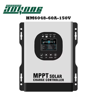 【สต๊อกไทย】Smart high voltage MPPT solar controller รองรับไฟจาก PV สูงสุด 150V เหมาะสมแบต12-48V จอแสด