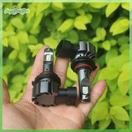 [ERHK-t] 2Pcs Super Bright H10 Strong Light Bulb 15W Modified Headlight Bulb Lighting Auto Lamp LED 