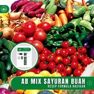 AMPUH Resep AB Mix Sayur Buah Formula Racikan Nutrisi AB Mix Sayuran