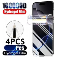 4PCS HD Clear Ultra thin hydrogel film For Realme 2 3 3i 5 5s 5i 6 6s 6i 7 7i 8 8i Pro Global India 