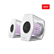 Edifier G2000 PRO เดสก์ท็อป 2.0 ลำโพงสำหรับเล่นเกม 64W RMS  270°ตู้ลำโพงโปร่งใส 7.1เสียงรอบทิศทาง เอ