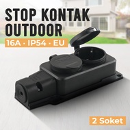 GS22 Tanxis Outdoor Socket Waterproof Terminal Ip54 16a 250v Eu T36 Or-i