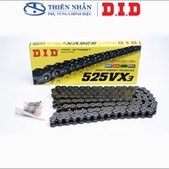 DID Japan 525VX3-120ZB STEEL X-RING PRO STREET 400cc-1000cc