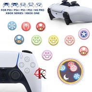 [4Khao.s] 3/3 Luminous Silicone Analog Joystick Grip Controller for PS5/PS4/PS3/PS2/Xbox Series/Joy Pro