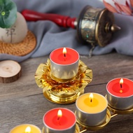 Candle candles - burns 4 hours, 100 pieces, 8 hours, 50 pieces in many colors