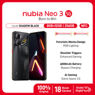 [NEW LAUNCHING ] HP Gaming nubia Neo 3 5G RAM 20 GB (8 + 12 GB) ROM 256GB 6000 mAH Fast Charging 33W