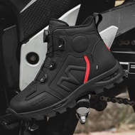 2026 Fashion Motorcycle Riding Men Boots Waterproof Motocross Cycling Shoes Off-Road Motorbike Racin