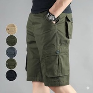 Men’s 6 Pocket 2 Quarter Cargo Short Pant for Outdoor, Travel & Daily Wear