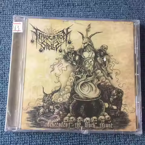 CD 'Descendent The Black Throne Invocation Spells ' Is The Second Full-length Studio Album By Invoca