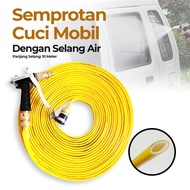 Semprotan air untuk mencuci mobil menyiram tanaman atau mencuci karpet. bisa diatur cucuran airnya.