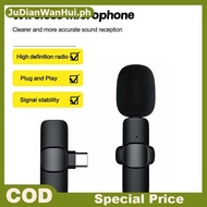 K9 Type-C Wireless Microphone 1 Mic for live and recording
