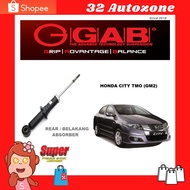 Original GAB Rear Belakang Absorber Premium Shock Absorber (2 pcs) for Honda City GM2 (TMO)