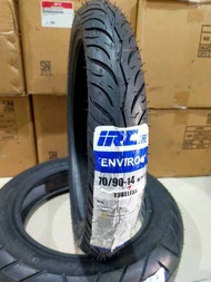 (Gratis Pentil) Ban Tubeless Matic IRC 70/90-14 & 80/90-14 & 90/90-14 // Ban Luar Motor IRC enviro  