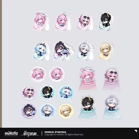 Presale Sunsyea Honkai Star Rail Official Merch miHoYo Original Authentic Nameless Medal Acrylic Sea