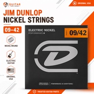 DUNLOP Jim Nickel Electric Guitar Strings 09-42 Original USA | Jim Guitar Strings Electric GuitarDUN