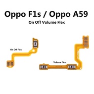 Oppo F1s / Oppo A59 ( A1601 ) Side Power On Off Volume Side Button Switch Key Flex Cable Ribbon OnOf