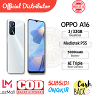 OPPO A16  3/32 GB - FULLSET RESMI TERMURAH - SECOND MULUS