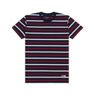 T-shirt "EDMONTON" NAVY WHITE RED