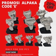 Sarung Cincin Alpaka Tanpa Permata Akik / Bukan Sarang Cincin Perak / Alfaka Ring / Rumah Cincin Pet