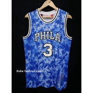 Embroidery Philadelphia 76ers #3 Allen Iverson Jersey Basketball Jersey