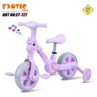 Children's Bike - Exotic 4 IN 1 Multifunctional Children's Bike | Ride On | 4 Wheel Bike | ET-727
