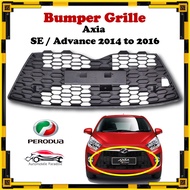 Perodua Axia - Front Bumper Grille / Sarong Depan / Gril Depan  ( 2014 - 2016 / SE & ADVANCE )