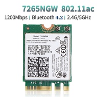 AC 7265  Card AC7265NGW Dual Band 2.4G/5GHz 300Mbps + 867Mbps  NGFF M.2 802.11AC