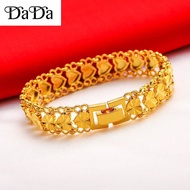 cincin emas 916 original malaysia Gold Bracelet for Women Men Birthday Wedding Engagement Jewellery Gifts