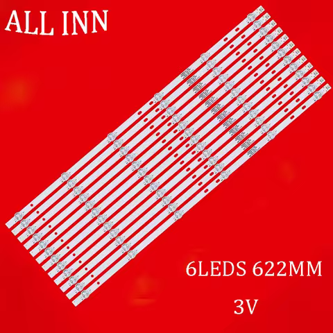 LED Backlight bar for 65 TV SPECTRUM US-65DLED-S4K SL65V3 DLED65HD 12X6 1003 1004 SILO 65 TV SL65V3 