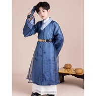 Boys Hanfu Ancient Costume 2025 Autumn Children Men's Costume Handsome Chinese Tang Costume Boys Anc