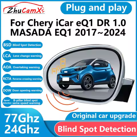 for Chery iCar eQ1 DR 1.0 MASADA EQ1 2017~2024 BSD Blind Spot Detection Sensor Radar Driving Warning