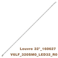 New 1pcs/Kit LED strips BN96 39719A 32 TV UE32K4100AK UE32K5100AW Louvre 32"_160627 BN96-39719A V6LF