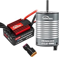 Brushless 2838 4500KV Motor & 35A Waterproof ESC for Traxxas E-REVO Losi JRX2 H16BM H16DR Redcat Vol