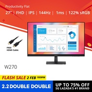 PRISM+ W270 27" 144Hz/100Hz Productivity Monitor [1920 x 1080]