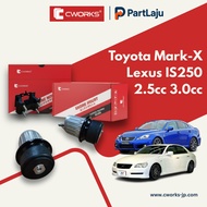 Cworks Japan Toyota Mark X GRX120 Lexus IS250 GSE20 2.5 V6 2004-2012 Engine Mounting Set (3PCS)