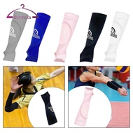 [deevoka] Volleyball Padded Sleeves Breathable Compression Arm Protector Wrist Support Brace for Vol