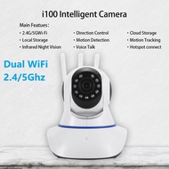 i100 Intelligent WiFi Camera 2.4/5Ghz WiFi CCTV Ready Stock Home & Living Gadget Gift Services Vouch