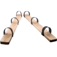 Speed board shoes, wooden board, three-player game, four-player game, five-person game, folk props, 
