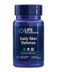 Life Extension Daily Skin Defense – Skin Beauty Health Formula Supplement for Hydration and Healthy 